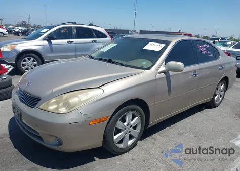 2005 Lexus Es 330 из США, поврежденный, VIN JTHBA30G655098190